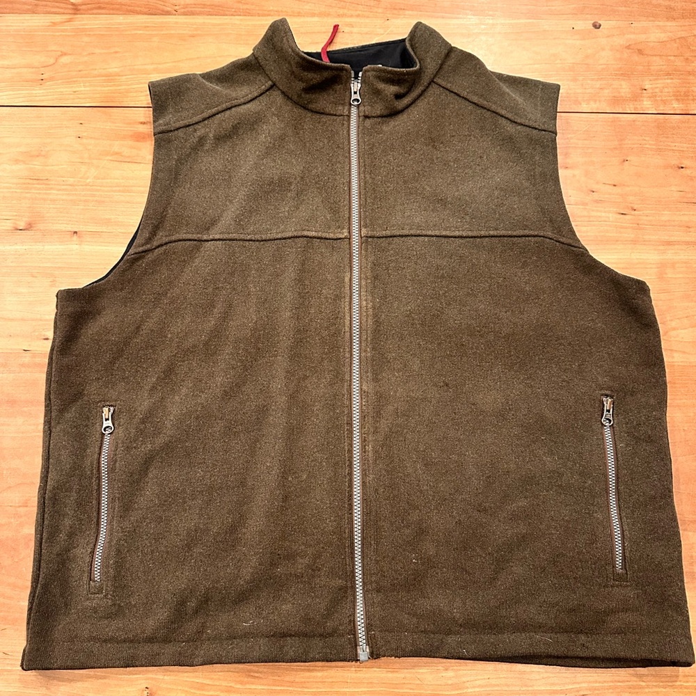 Ibex Original Men’s Brown Wool Vest